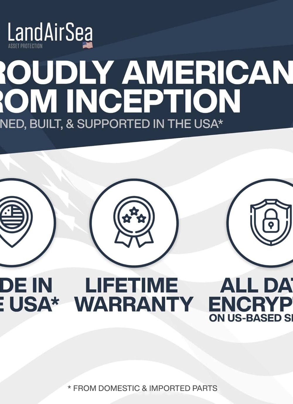 LandAirSea 54 GPS Tracker - Made in the USA from Domestic & Imported Parts. Long Battery, Magnetic, Waterproof, Global Tracking. Subscription Required - Image 6